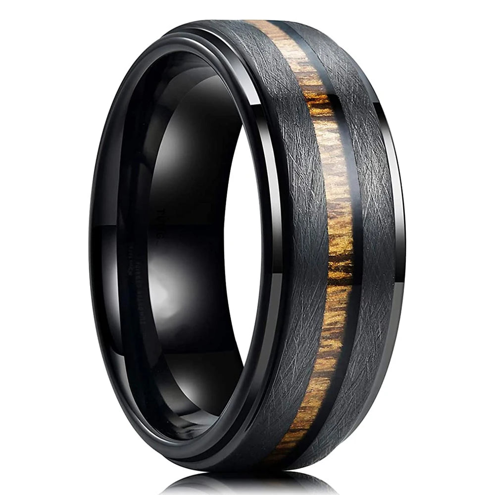 Black Stainless Steel Guitar String Rings