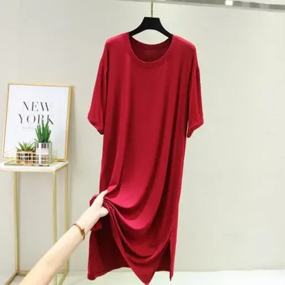 Casual Sleepwear Cotton Sleep Shirt
