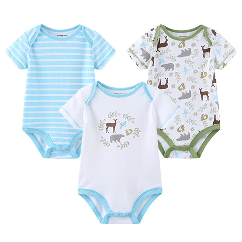 Baby Jumpsuits 3 Pieces Newborn Toddler Set