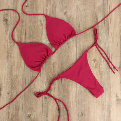 Sexy Push-Up Bra Bikini Set
