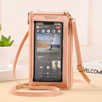 Touch Screen Mobile Phone Cross-Body Bag