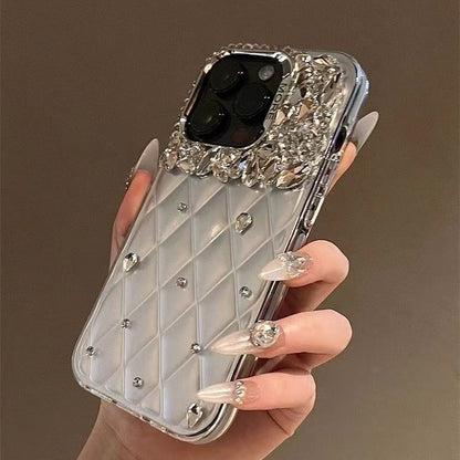Luxurious Chanel-Style Case Suitable for Apple