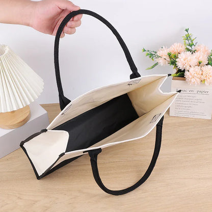 Canvas Letter Big Capacity Bags