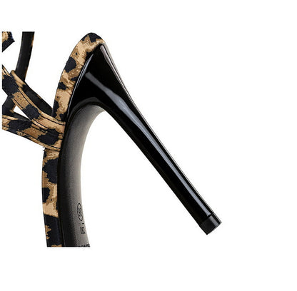 high-heeled buckle strap Shoes