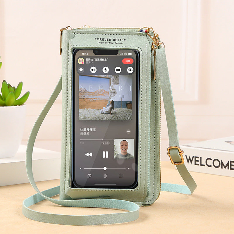 Touch Screen Mobile Phone Cross-Body Bag