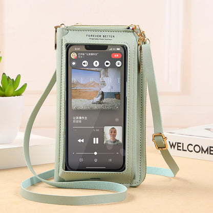 Touch Screen Mobile Phone Cross-Body Bag