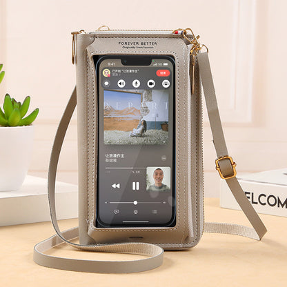 Touch Screen Mobile Phone Cross-Body Bag