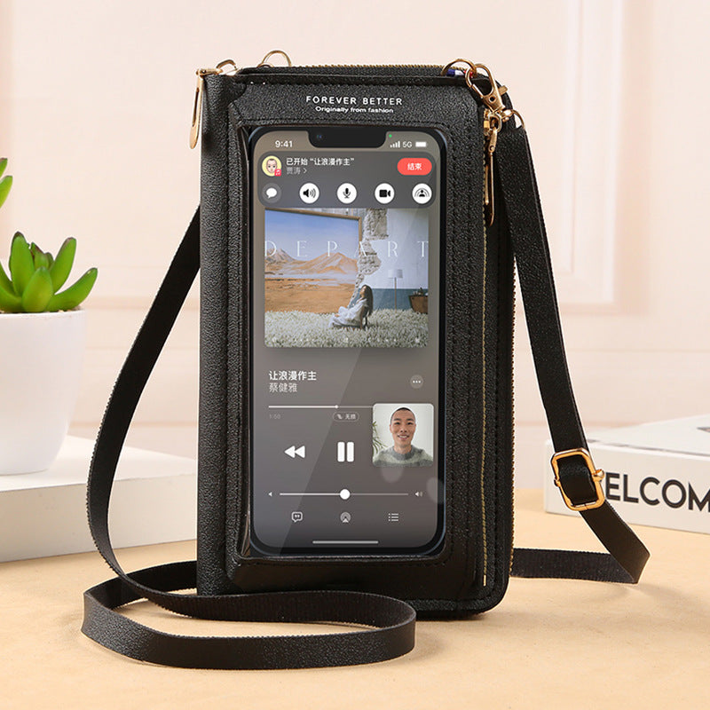Touch Screen Mobile Phone Cross-Body Bag