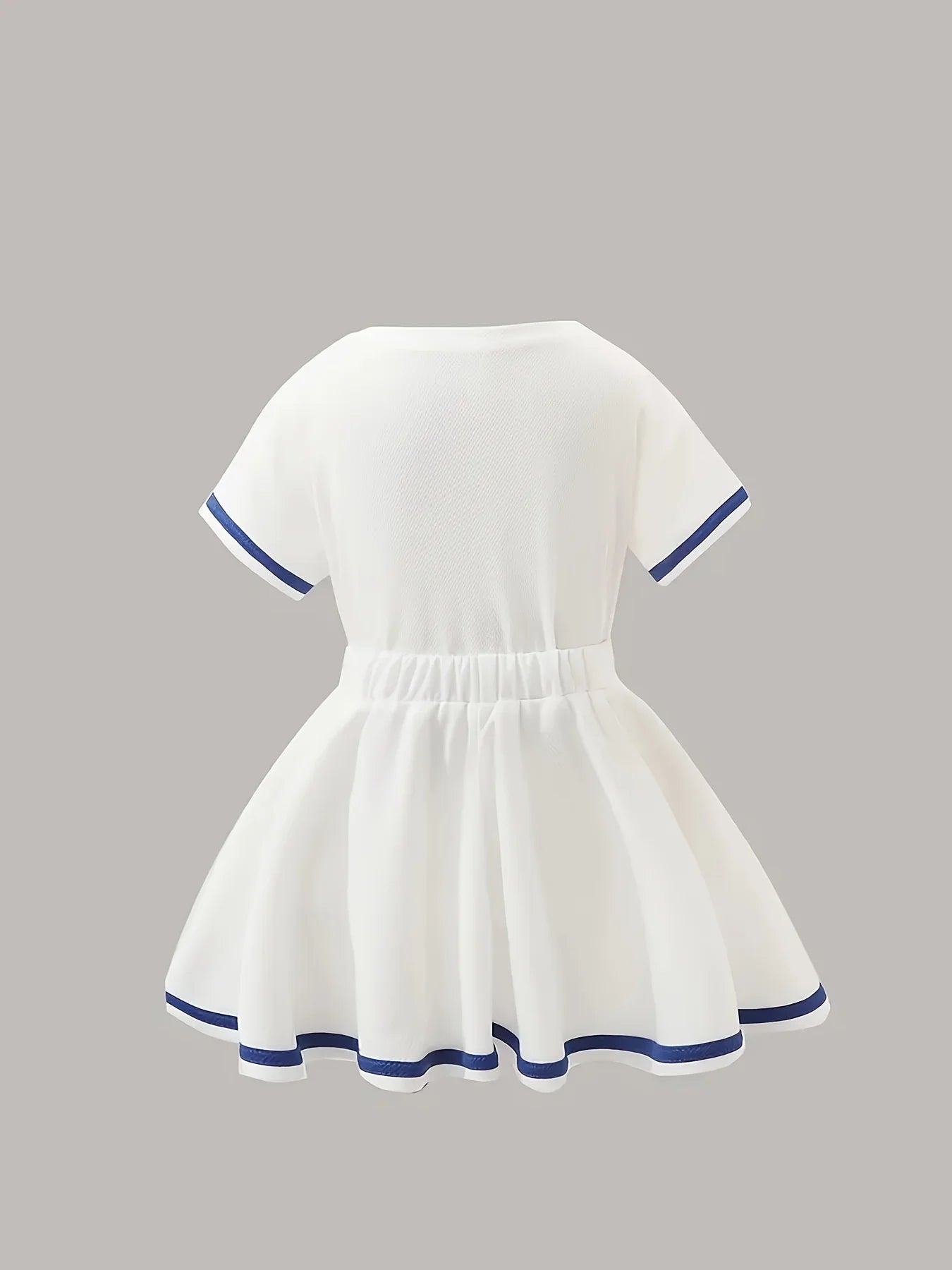DADY'S WORLD Printed Baseball Skirt Set