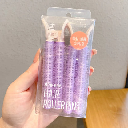 Bangs curling Irons Lazy Hair Rollers Fluffy Styling Clips