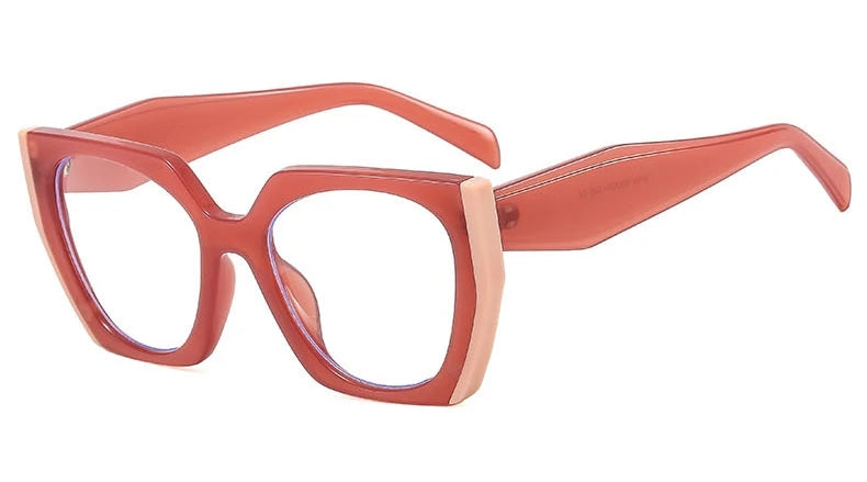 Luxury Cat Eye Polygon Elegant Sunglasses