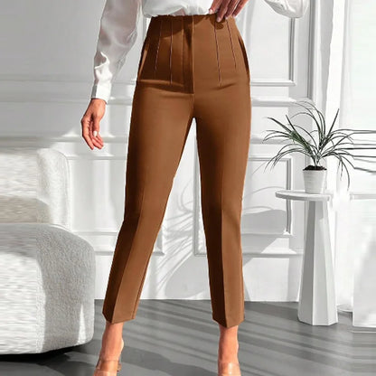 Office Wear High waist Formal Pants