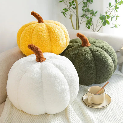 Soft Cute Pumpkin Shaped Pillow Nordic Style