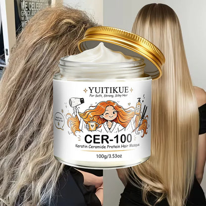 Protein Hair Mask 100g With Keratin & Ceramide Boost Hair Shine Damaged Hair Care