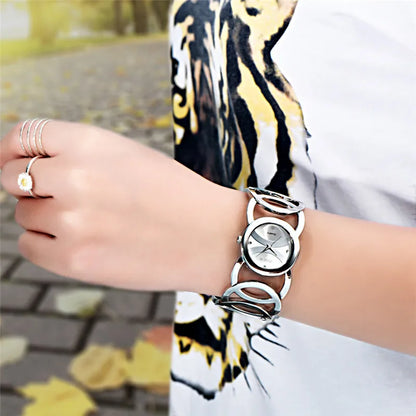 Lady Gold Full Stainless Steel Magic Watch