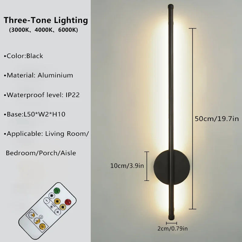 Magnetic Rechargeable 50 Wall LED Lighting Wiring Free