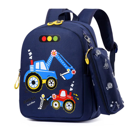 Boys Girls Cute Cartoon Toddler Rucksack Kindergarten Schoolbag