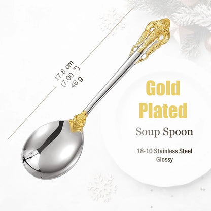 Stainless Steel Silver Flatware Set