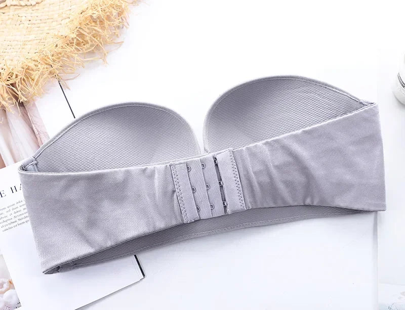Front buckle invisible small push-up bra