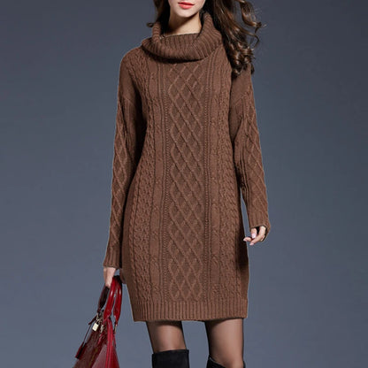 Long Sleeve Winter Over Size Dresse