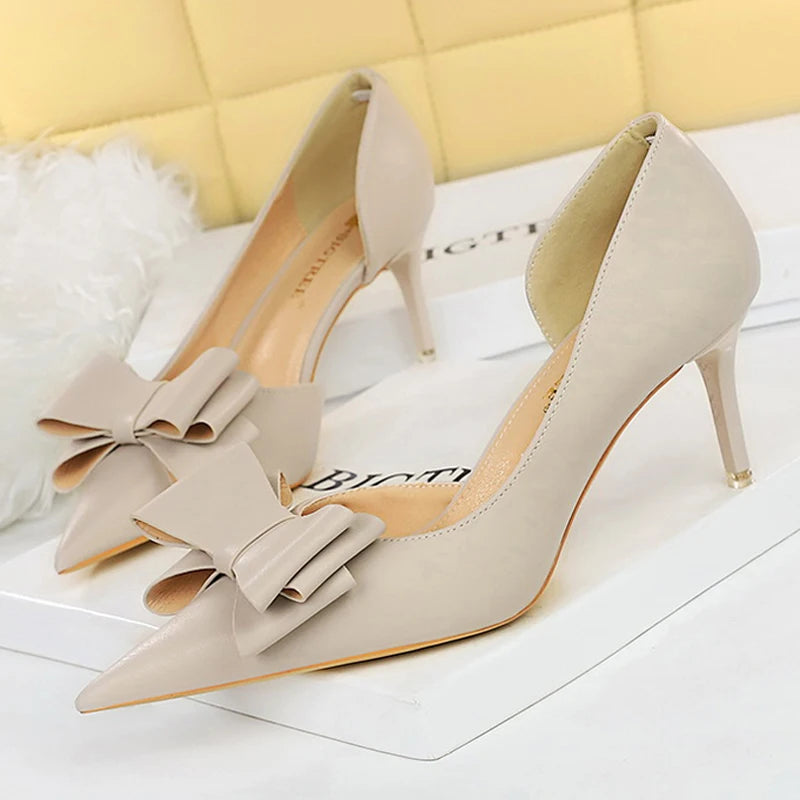 Toe Classic Pumps Sexy High Heels Shoes