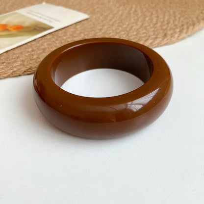 Geometric Irregular Chunky Wide Bracelet