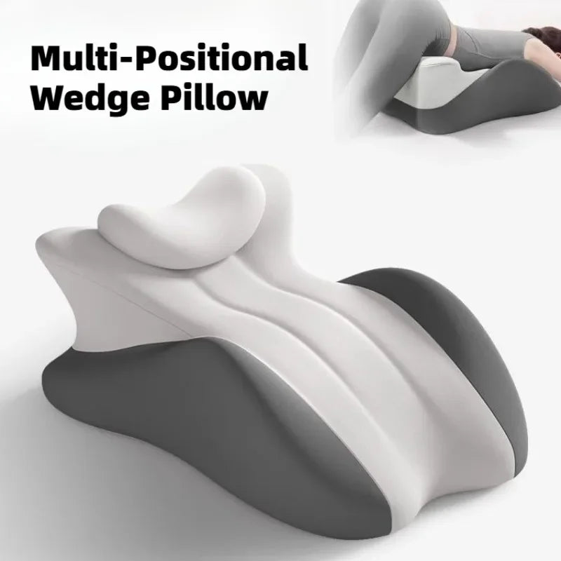 Multi-Positional Wedge Pillow Memory Foam Pain Relief
