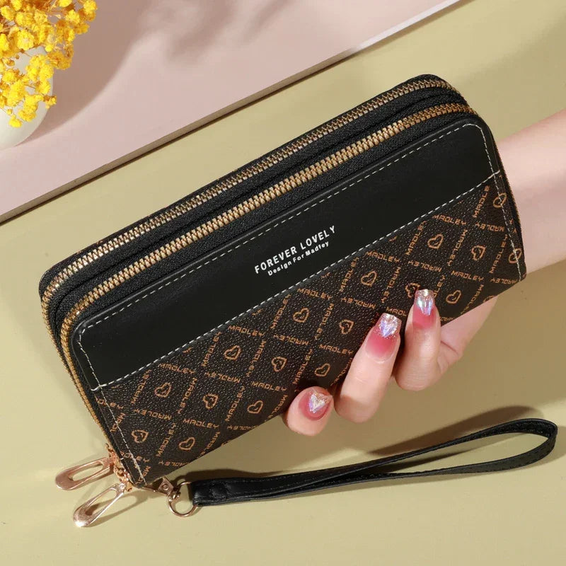 Classic Large Capacity Clutch Card Holder Wallet