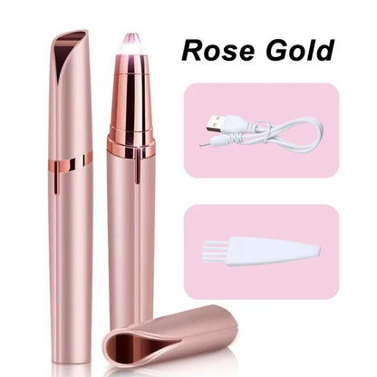 Electric Eyebrow Trimmer Eye Brow Shaper Pencil Face Hair Remover