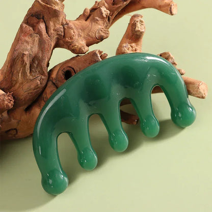 Five Teeth Meridian Massage Comb