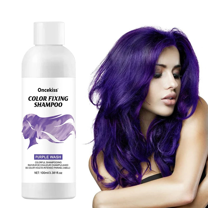 Semi-permanent Hair Color Dye Shampoo Unisex