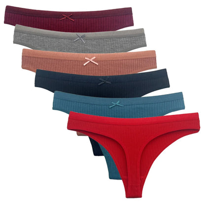 5 PCS/Set Cotton Panties G-String  Lingerie