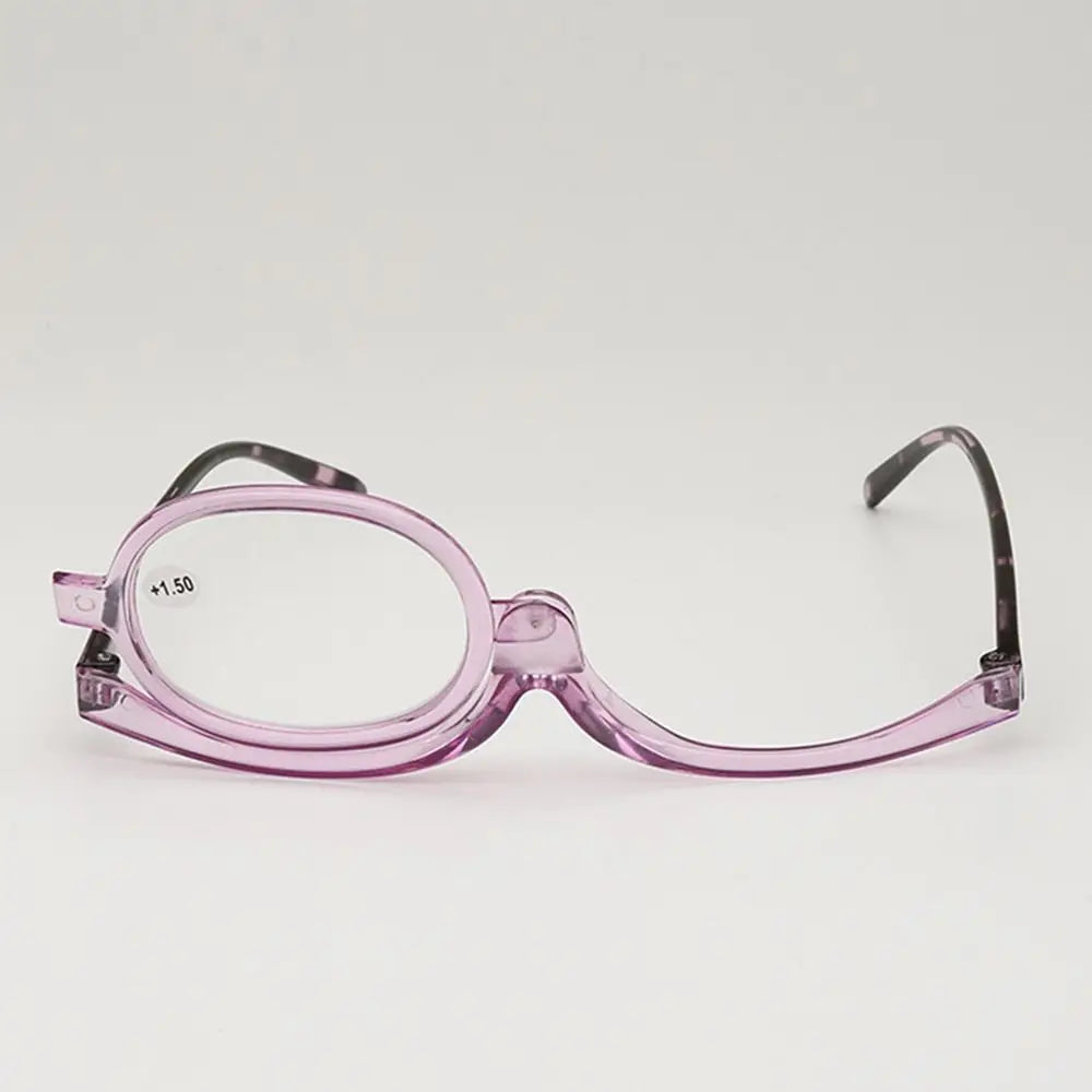 Portable Rotating Magnifying Makeup Reading Glasses