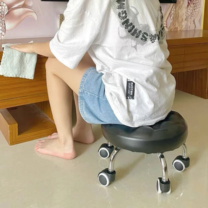 Household wheeled floor cleaning chairs