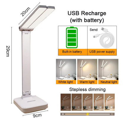 USB Desk Lamp Touch Night Light