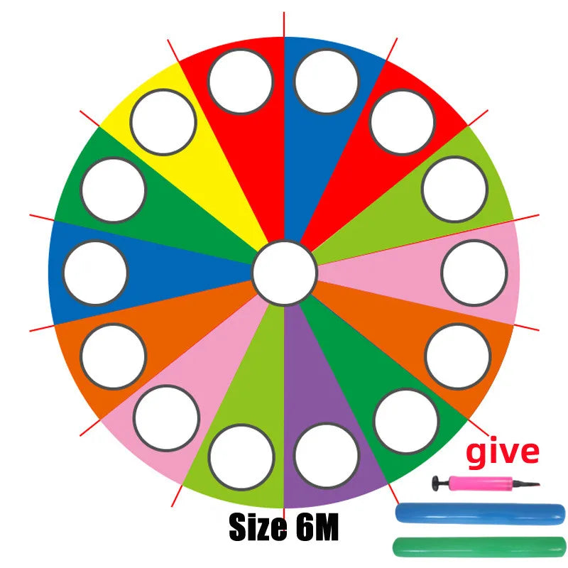 Kids Whack A Mole Game Rainbow Umbrella Toy