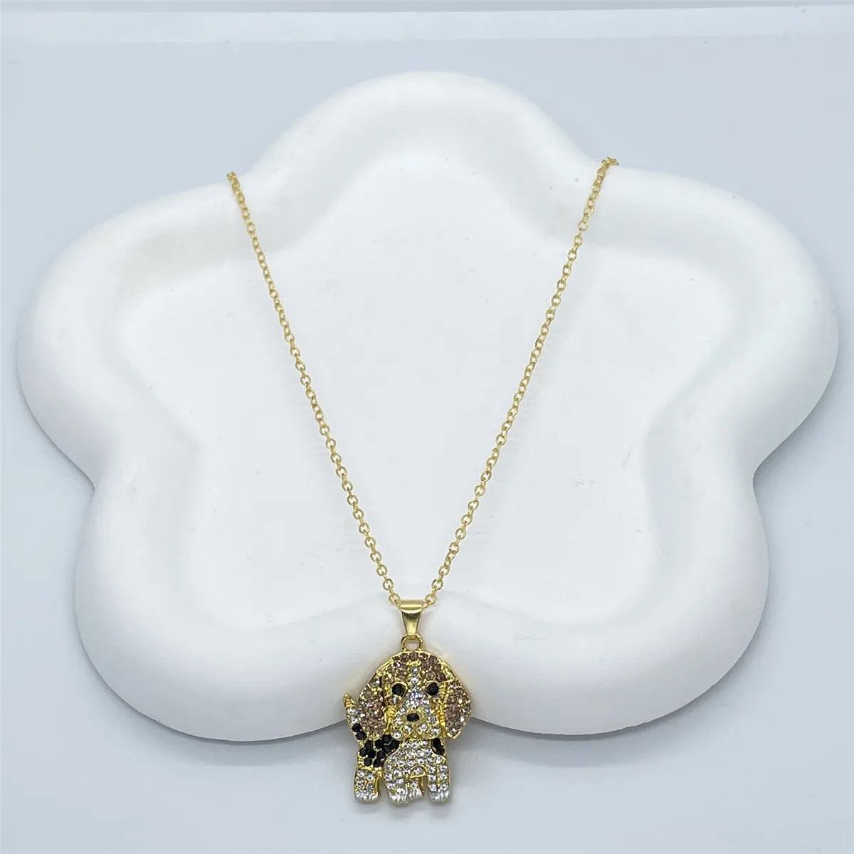 Exquisite Cute Beagle Pendant Necklace Dog Lovers
