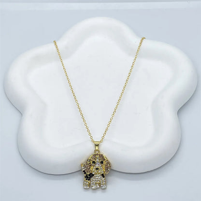 Exquisite Cute Beagle Pendant Necklace Dog Lovers