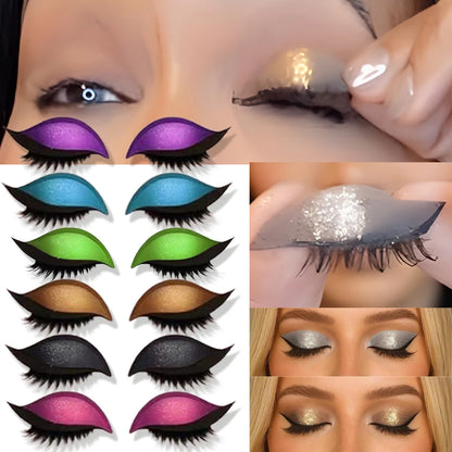 Lazy Eye Shadow Eyelash Patch Cosmetic