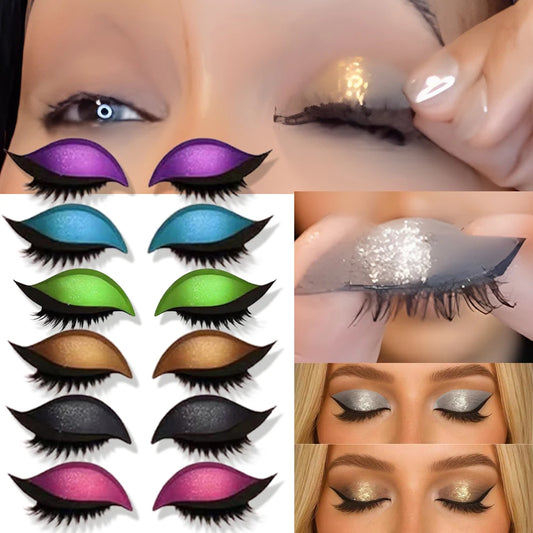 Lazy Eye Shadow Eyelash Patch Cosmetic