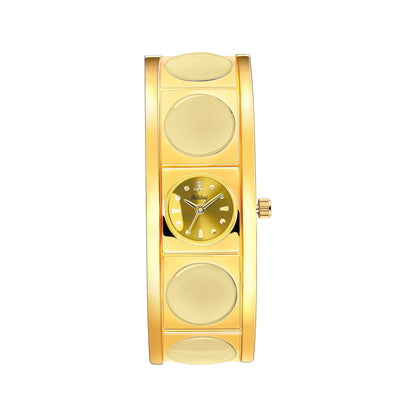 Adjustable Ring Bracelet a Minimalist Distinctive Quartz Watch