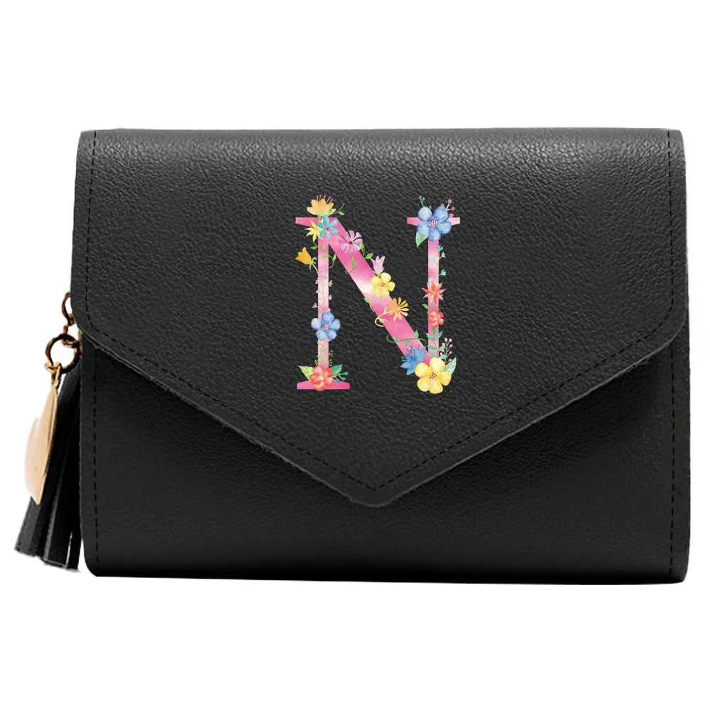 Mini Letter Slim Credit Card Holder Wallet