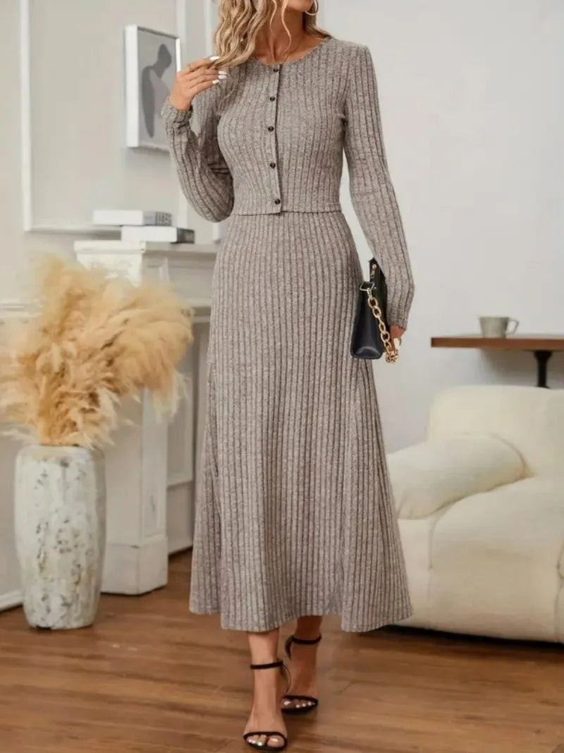 Elegant woollen dress se