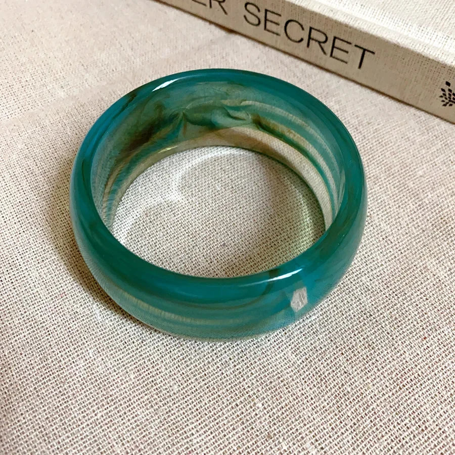 Geometric Irregular Chunky Wide Bracelet