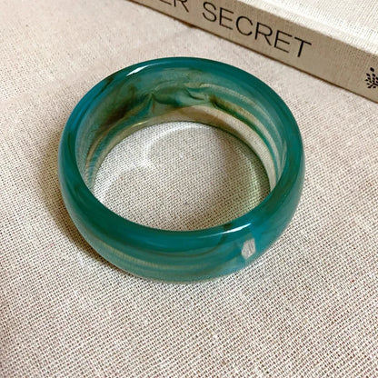 Geometric Irregular Chunky Wide Bracelet