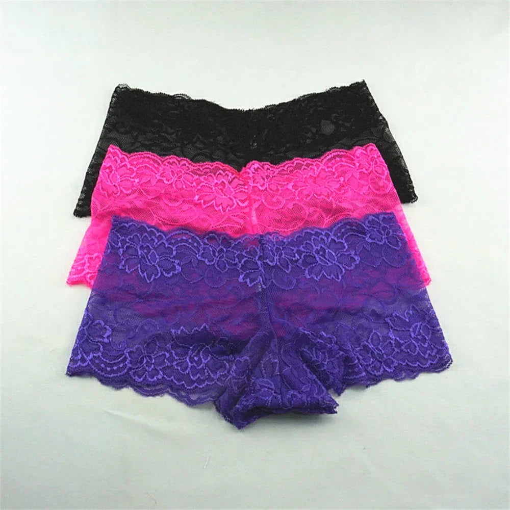 Boxers Silk Transparent Shorts Lingerie