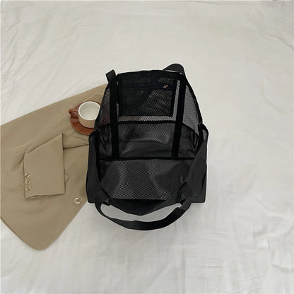 Portable Mesh Beach Bag