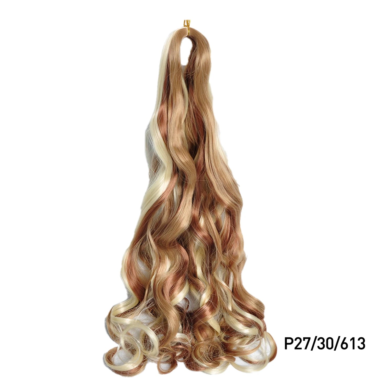 French Curls Braiding Hair 24Inch Hair Extensions