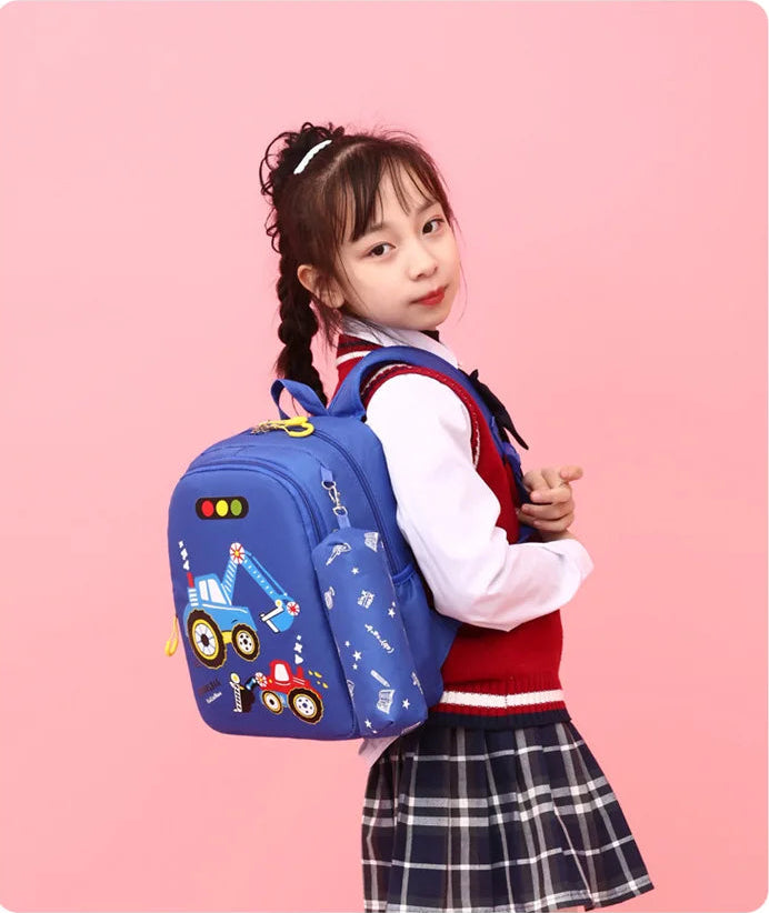 Boys Girls Cute Cartoon Toddler Rucksack Kindergarten Schoolbag