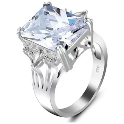 Taro Crystal Rose Gold Color Ring